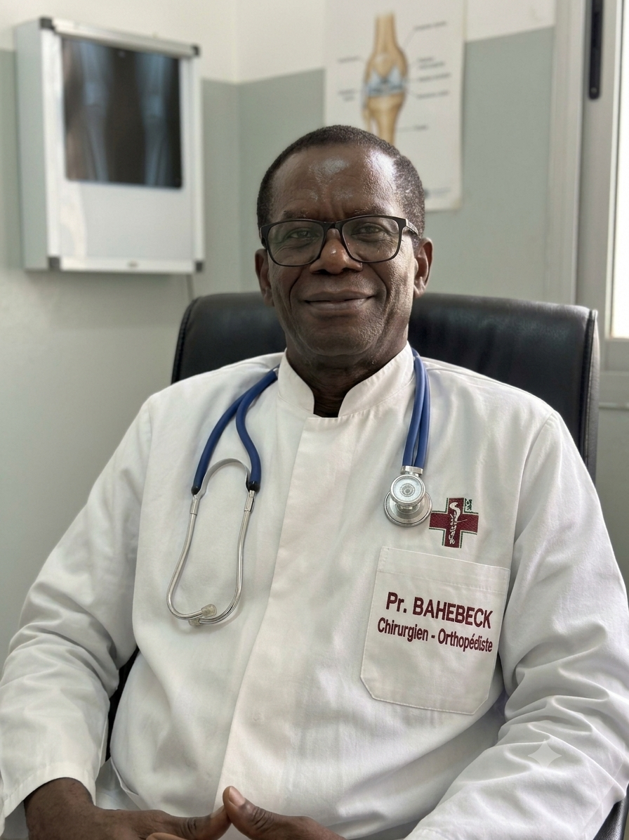 Pr Jean Bahebeck, ambassadeur SOSAN